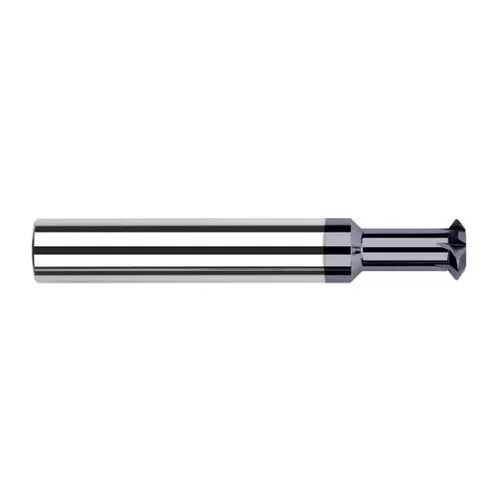 Harvey Tool 45805-C3 | 5/64" Diameter x 0.0430" Cutting Width x 1/8" Shank 90 Degree Included Angle Shank Connection AlTiN Coated Solid Carbide Double Angle Cutter