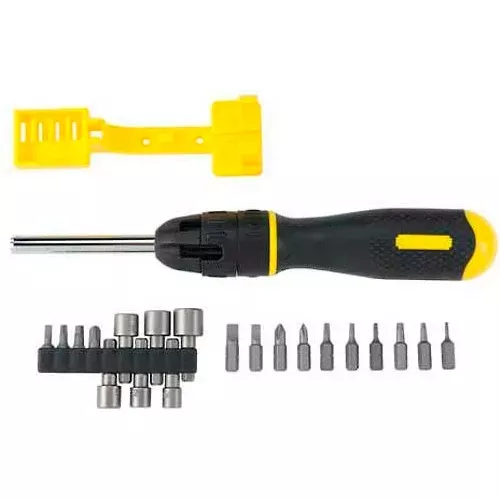 Stanley 62-574 21 Piece Multi-Bit Ratcheting Screwdriver Set