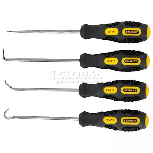 Stanley 82-115 4 PC. 6" Pick & Hook Set
